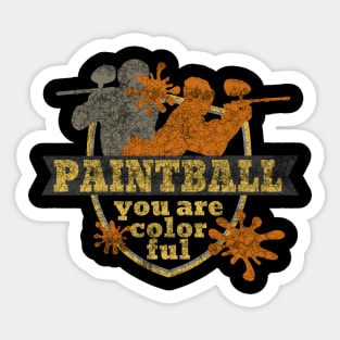Paintball Airsoft Softgun Airgun Mask Gift Sticker